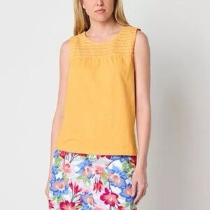 St. John's Bay Sleeveless Tank Top